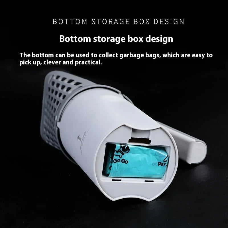 Pelle à ordures pour animaux de compagnie, collecteur de déchets de toilette, livres filtrants, fournitures et accessoires, poubelle pour chat