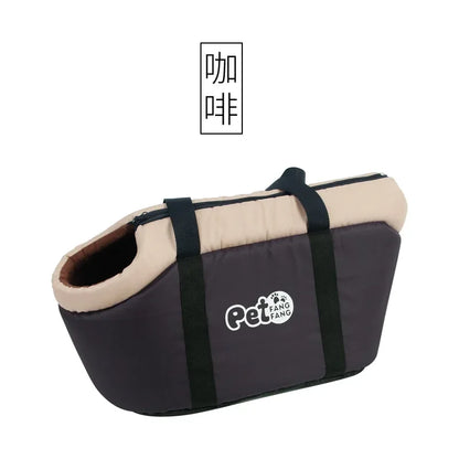 Portable Shoulder Handbag for Pet, Foldable Pet Bag, Dog Bag, Cat Bag, Oxford Cloth Outcrop, Breathable